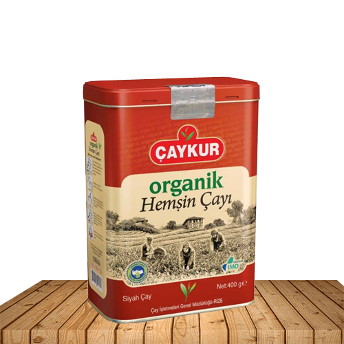 Çaykur Organik Hemşin Çayı 400gr (Teneke Kutu)